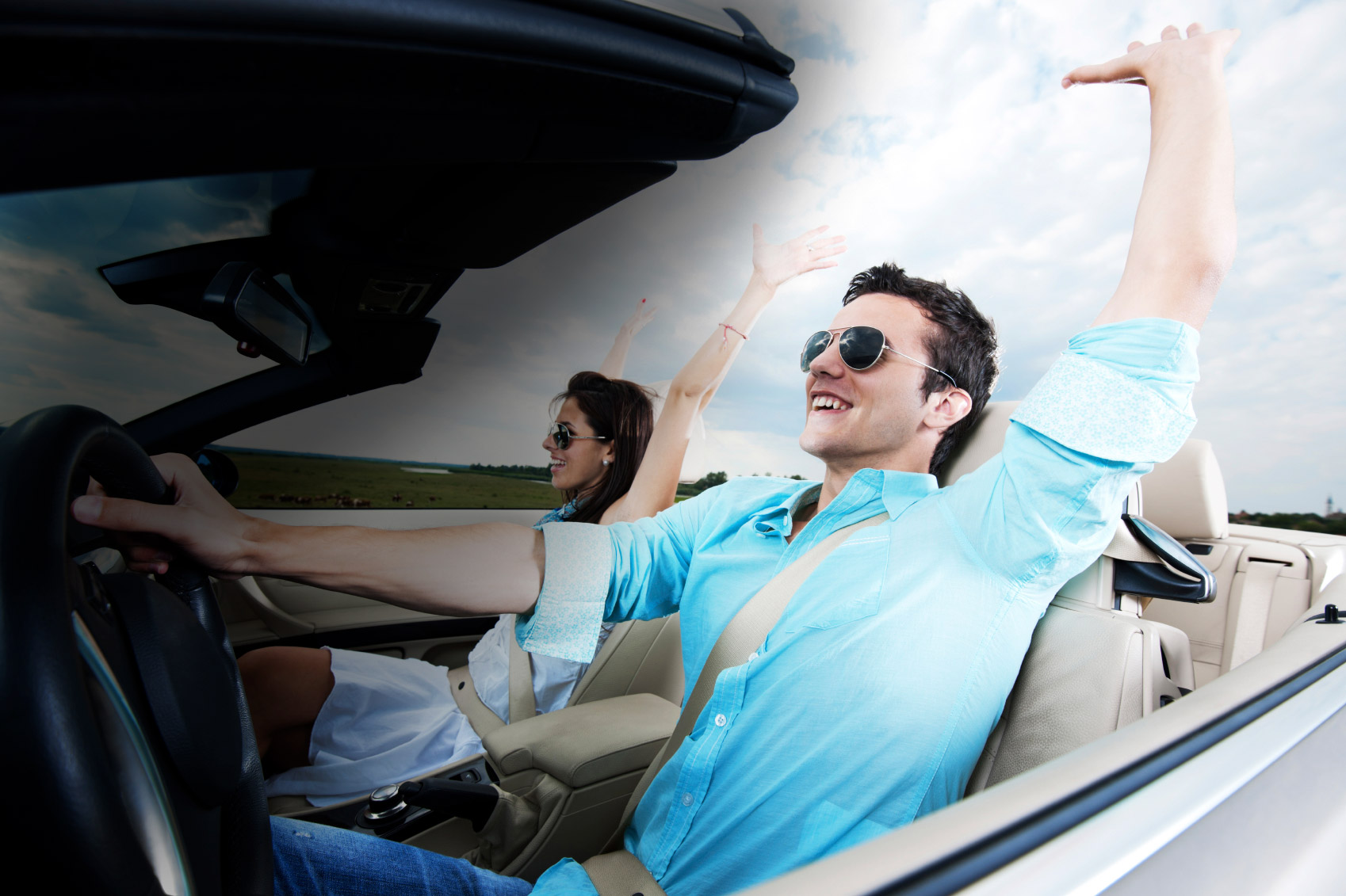couple drive together smiling | Lift CPA Accounting Vancouver